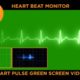 Heartbeat green screen video and monitor - Greenscreenvideo freegraphics
