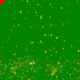 Golden particle rain green screen video - Greenscreenvideo freegraphics