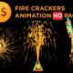 Firecrakers Animation Video With Alpha Channel