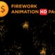 Firework animation video with aplha channel