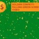 Golden confetti falling green screen video - Greenscreenvideo freegraphics