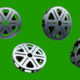 Film spool ,roll 360 rotation loop video in green screen and alpha - Green screen video freegraphics