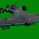 Sky hammer space ship green screen video - Green screen video freegraphics