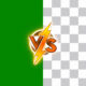 Versus Animations green screen and black mate and with transparent background - Green screen video freegraphics