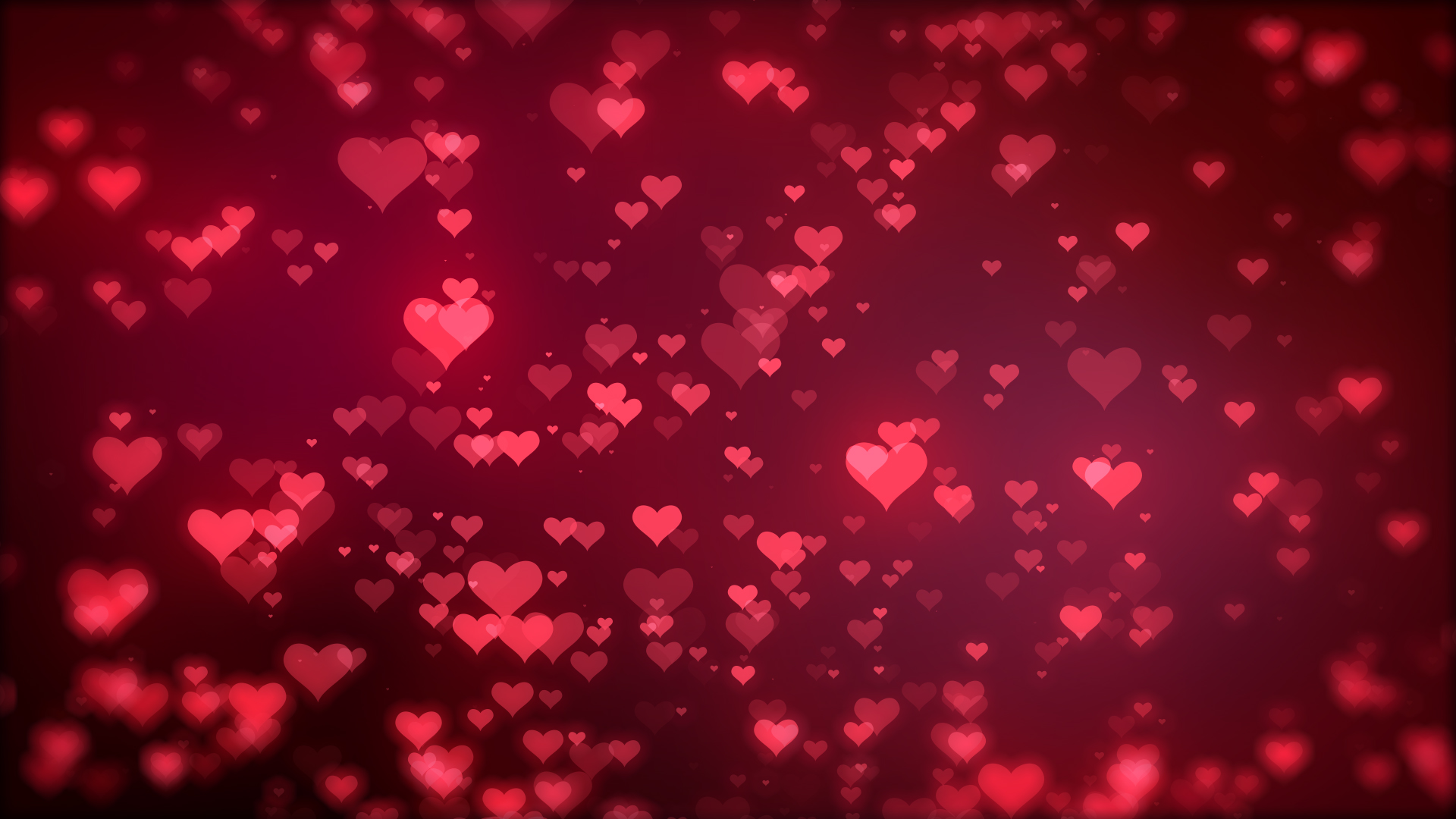 love heart shape animation looped background – The Free GFX