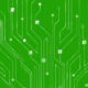 electronic circuit board current passing animation green screen video - Green screen video freegraphics