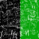 maths problems floating in air green screen and alpha video - Green screen video freegraphics